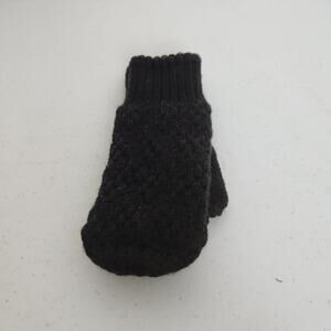 Vintage Ames Department Store Women's Black Winter Mittens